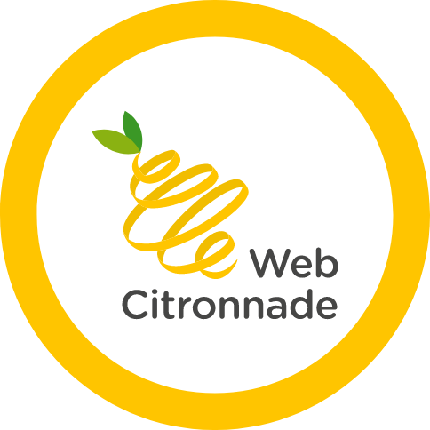 Logo de Web Citronnade - agence de création de sites internet, positive et engagée pour un numérique responsable